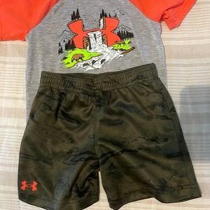 Boys 3T Under Armour camo